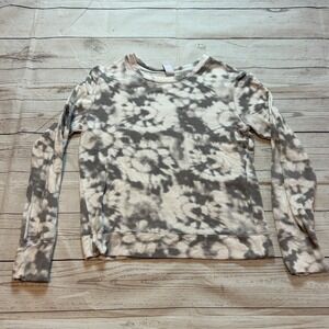 Athleta Girl Tie Dye Crew Neck Pullover Sweatshirt Youth Girls Size Large 12